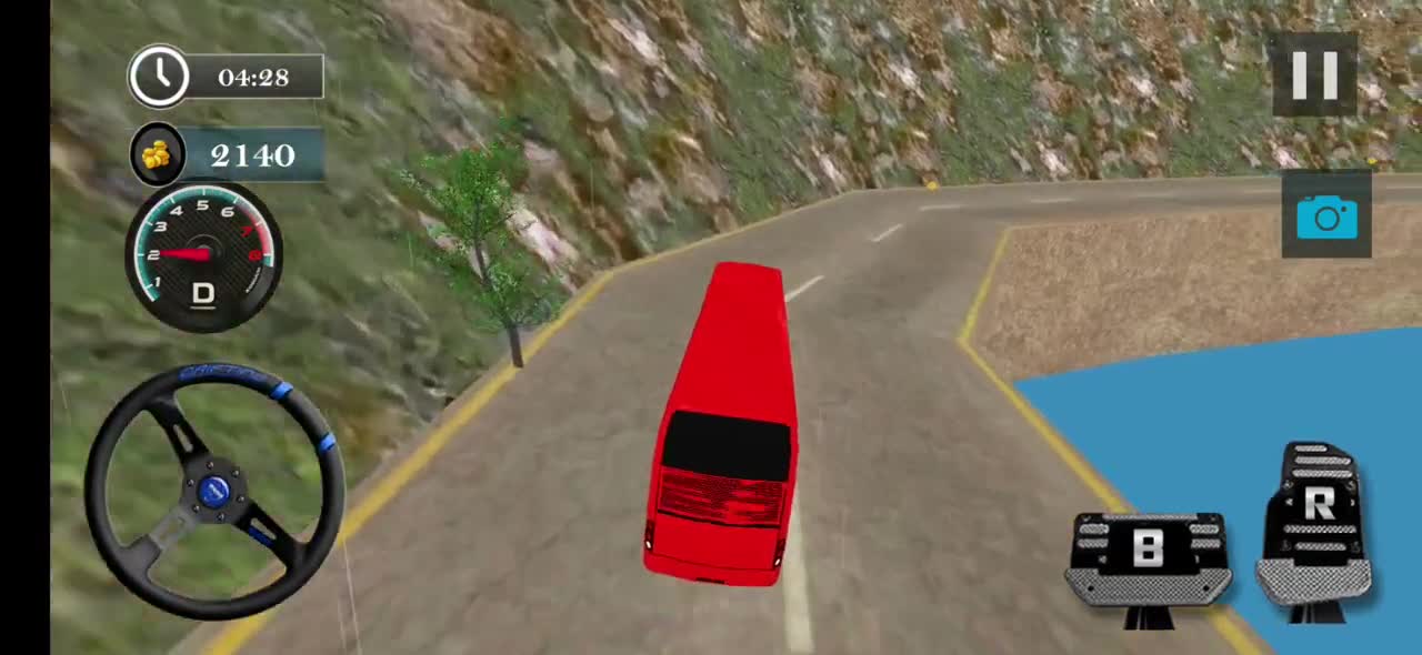 Uphill Off Road Bus Driving Simulator - Bus Games _ Android Gameplay