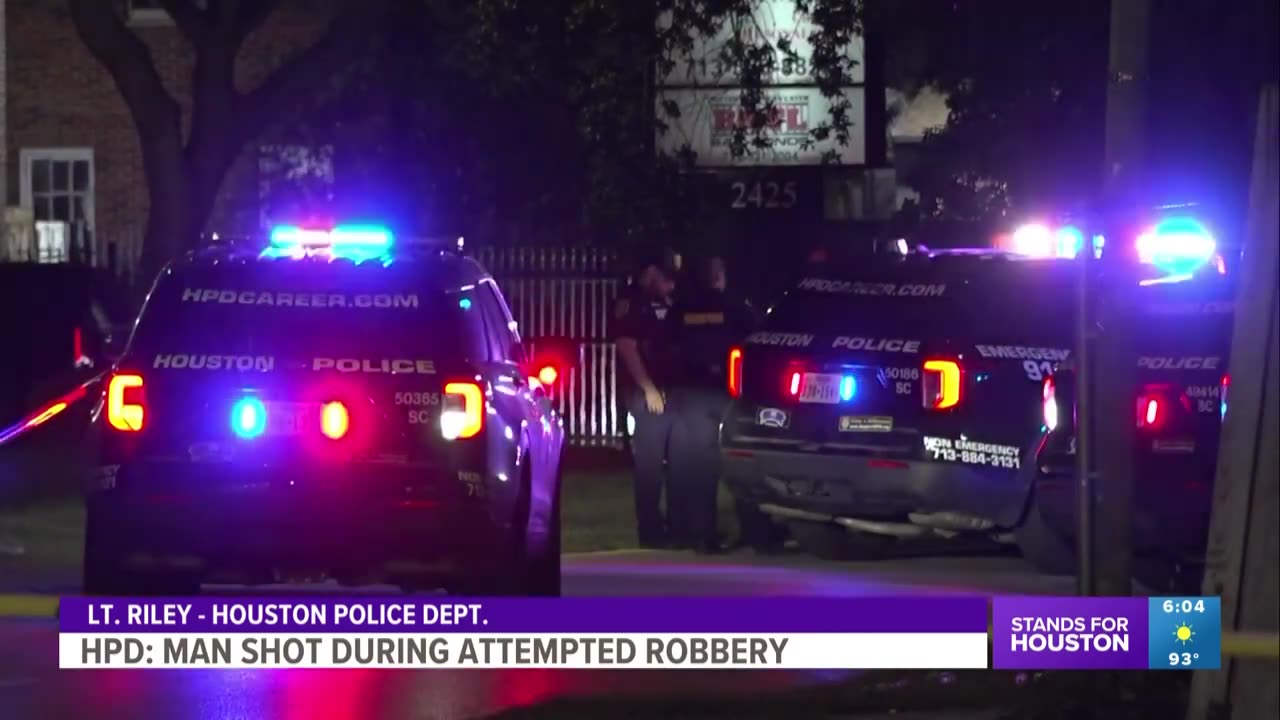 HPD: Man shot during attempted robbery in Houston's south side