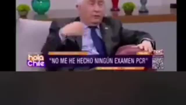 MINISTRO DE SALUD CHILENO PARIS DICE QUE SI NO SE SIENTE ENFERMO NO SE HARIA PCR DA FALSOS POSITIVOS