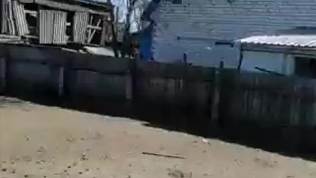 Deep Crater After A Russian Strike In Chernihiv Oblast