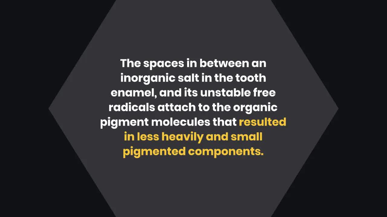 Staining and teeth discoloration