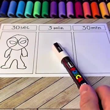 Creative Drawing within 30 seconds