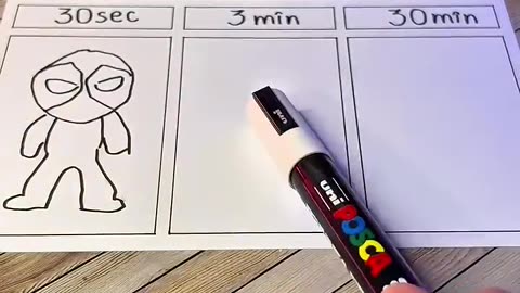Creative Drawing within 30 seconds