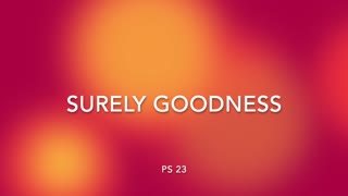 SURELY GOODNESS - [SONGS OF PROVISION COLLECTION]