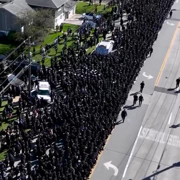 New York" - Slain NYPD Officer Jonathan Diller's funeral.