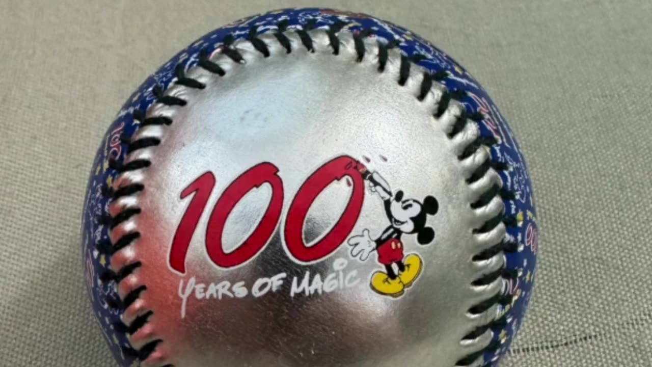 Walt Disney World 100 Years of Magic Collectible Baseball #shorts