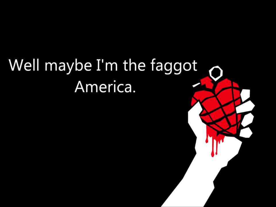 Green Day - American Idiot lyrics [1080p]