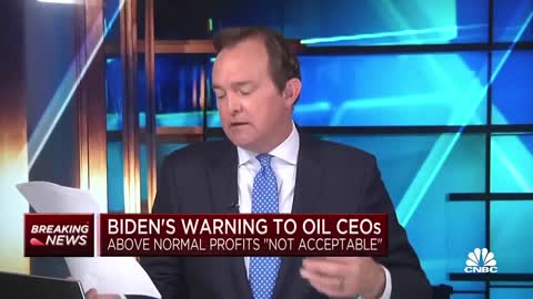 Joe biden was oil CEO,S against action