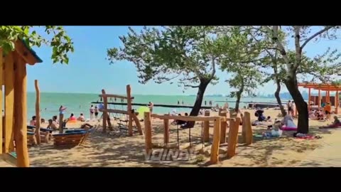 The famous Donbassian city of Mariopol nicely rebuilt