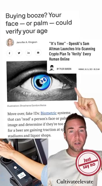 Why you must opt out of the biometric control grid.