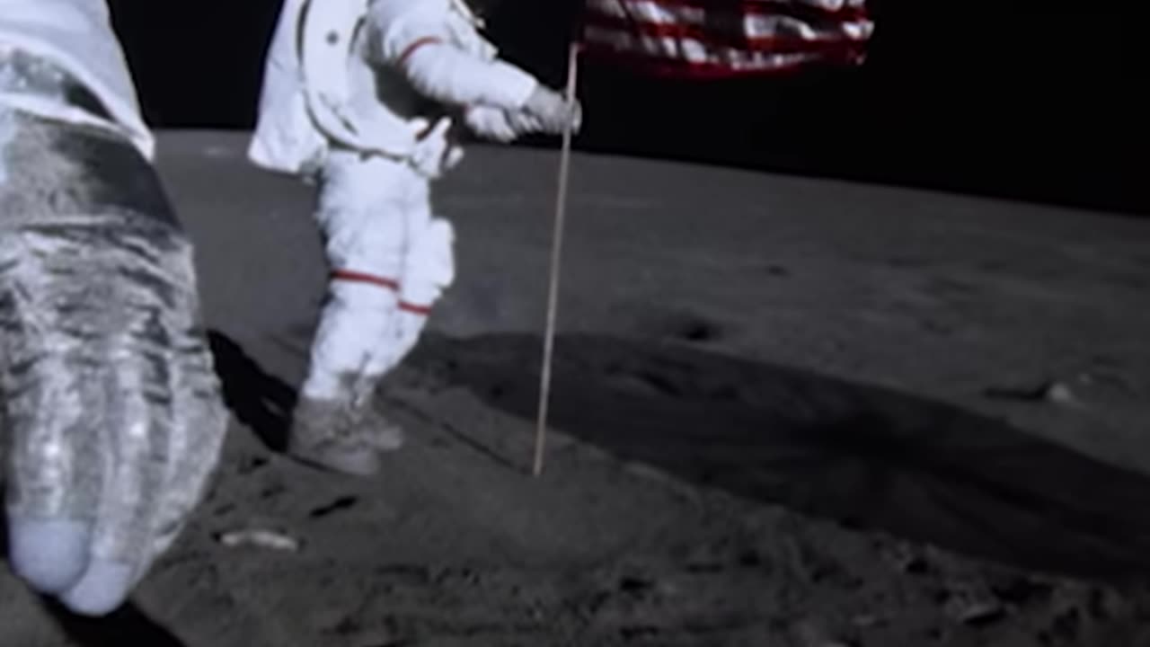 Som ET - 45 - Moon - Apollo 14 - U.S. Flag on the Moon #Shorts