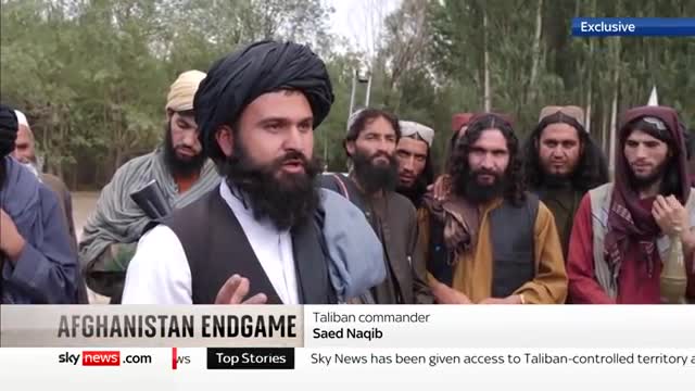 Sky News Shows Taliban Seizing Abandoned US Bases & "Treasure Trove" Of Weapons, Ammo