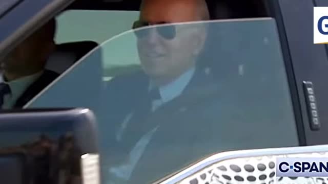 Joe Biden Driving Was Faked