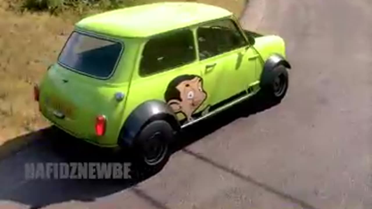 MR BEAN CAR unlimited flying