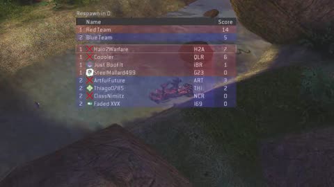 Halo 2 Classic - Team Slayer BR on Beaver Creek 4v4 Gameplay (16-2)