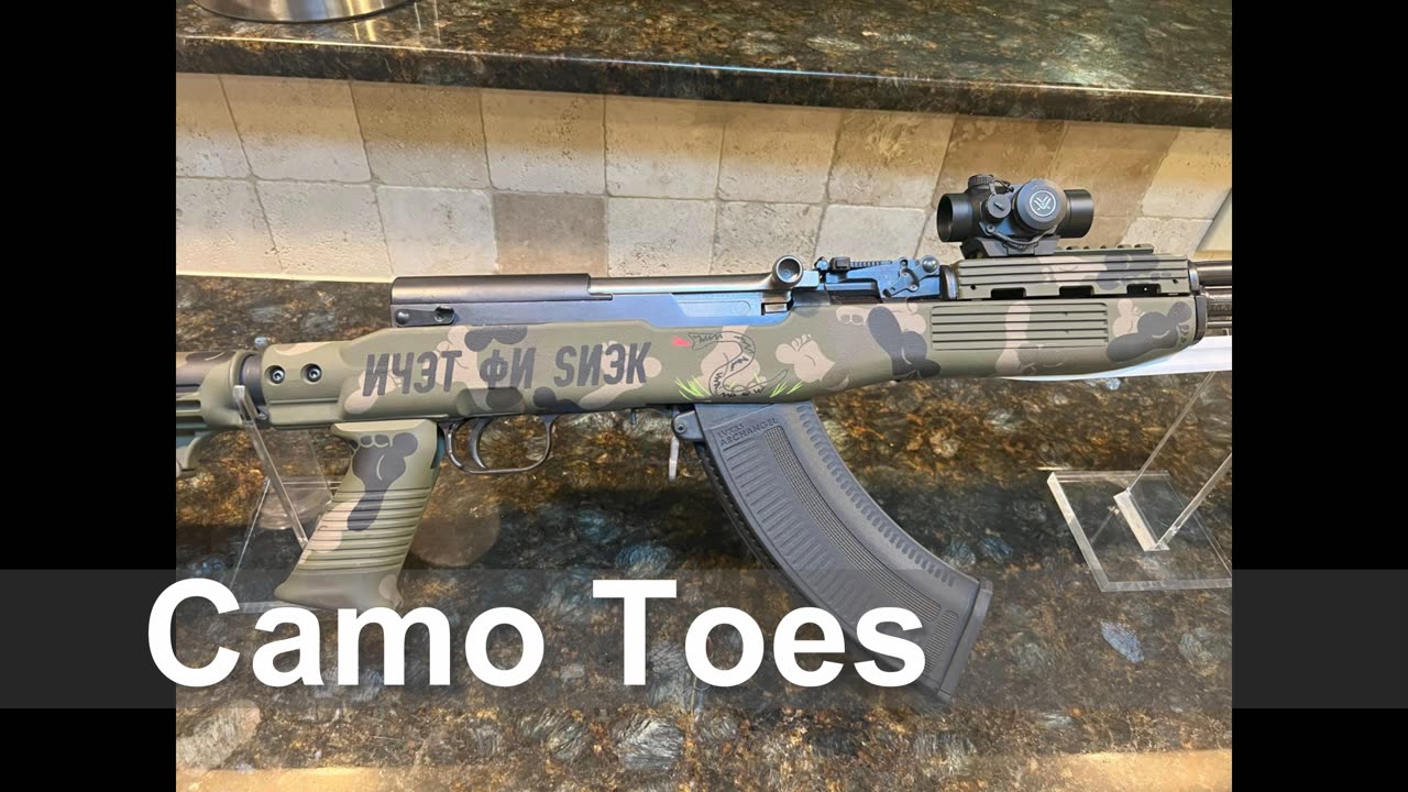 The most awesomest SKS ever - CamoToes