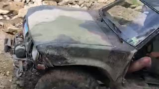 Toyota 4x4 speed run Rockrash Garden