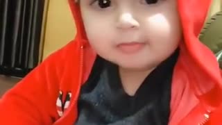 Cute Baby say Papa 😍