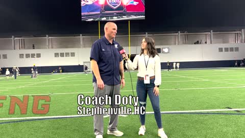 Stephenville's QB Ryder Lambert, WR Coy Eakin, and HC Coach Doty discuss their 38-35 win and state