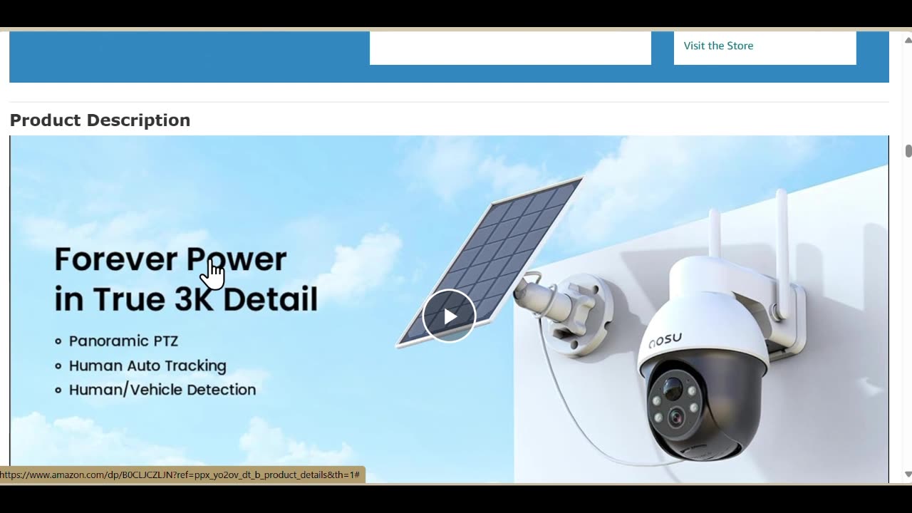 AOSU review Solar Wireless Security Cam and NVR