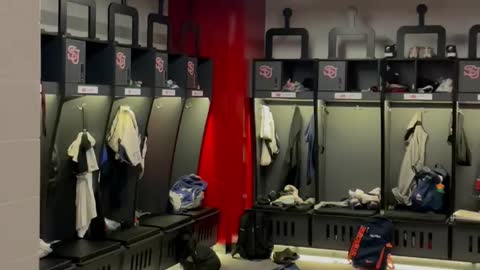 Seth Grove locker room