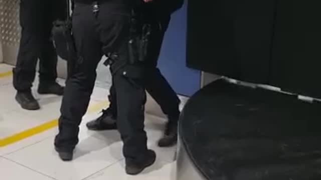 Tommy Robinson ARRESTED upon return to England for BREACHING airport security