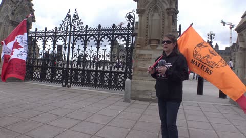 Interview with Barbara @ Ottawa Freedom Rally - March 26, 2022