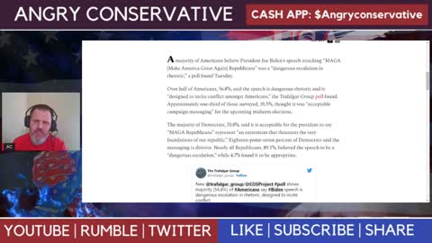 Does the American people think Biden s speech was a Dangerous Escalation In Rhetoric’?