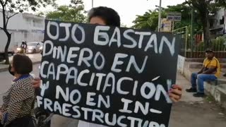 Protesta en El Campestre