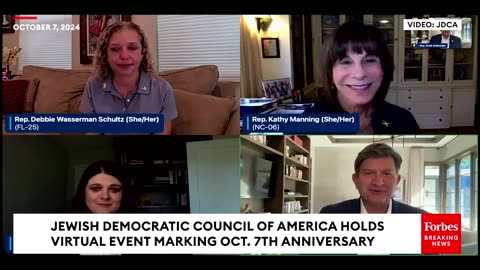 Jewish Democratic Council Of America Holds Oct. 7 Commemoration Event With Lawmakers, Freed Hostages