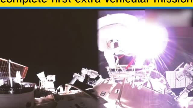 #moment#Nov.7th,The first female taikonaut in China......