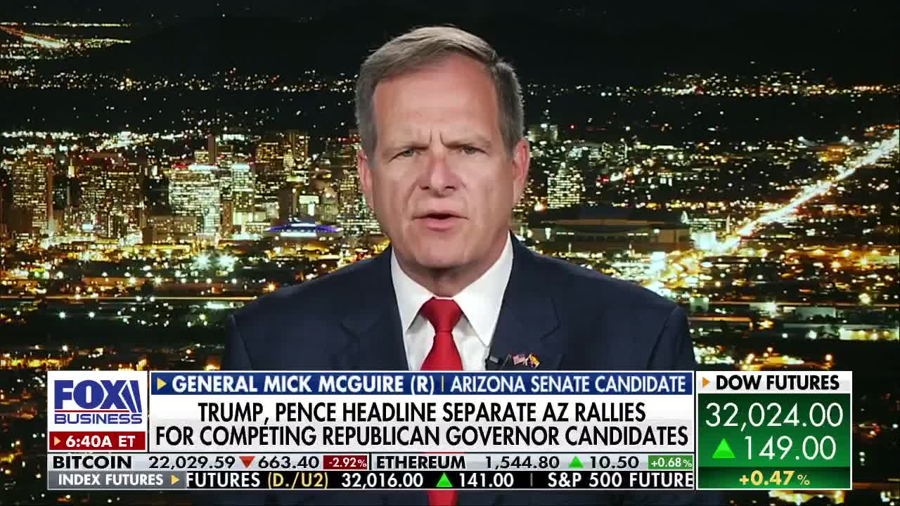Congressional Candidate Gen. Mick McGuire: We need to build and complete the wall