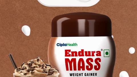 Start your day afresh with Endura Mass, the weight gain expert!
