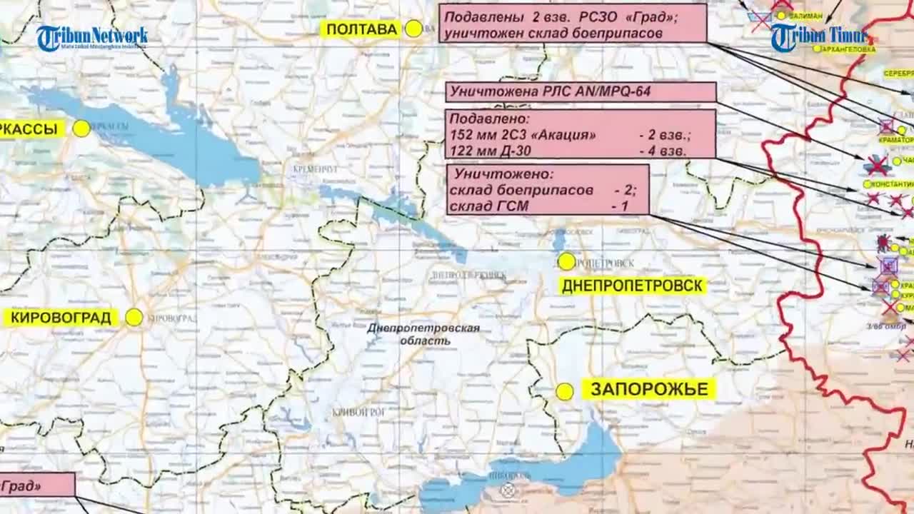 At a critical moment, Ukrainian troops almost hit by a barrage of Russian artillery