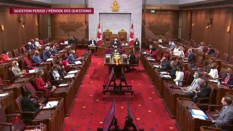 Uh.. umm.. we are protecting canadians. uhhhh