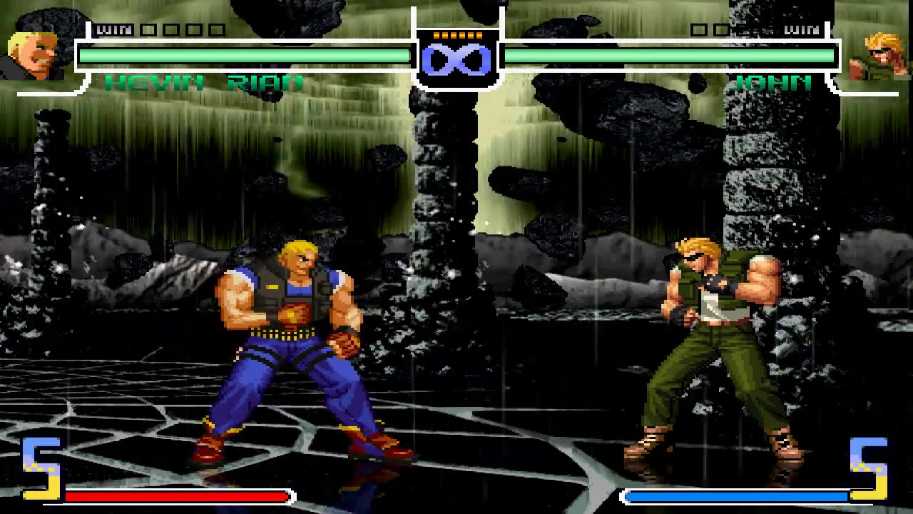 Kevin Rian combo - THE KING OF FIGHTERS 2002 SPECIAL COLLECTIONS 2016
