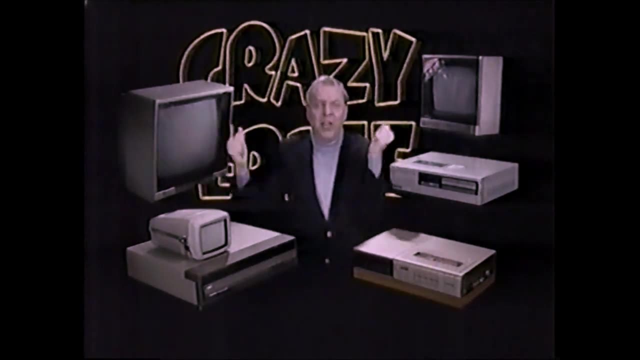 April 19, 1984 - Crazy Eddie is Dealing, Get a VCR!