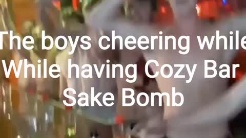 Cozy Bar Sake Bomb