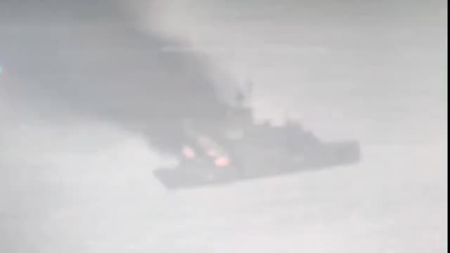 Admiral Makarov On Fire