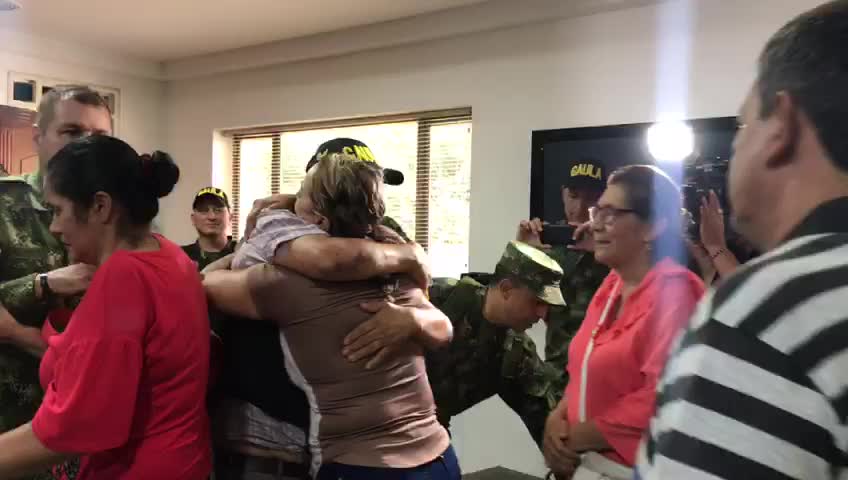 Ejército rescató a comerciante secuestrado en Santander