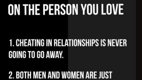 3 REAL REASON WHY YOU'RE LIKELY TO CHEAT ON THE PERSON YOU LOVE