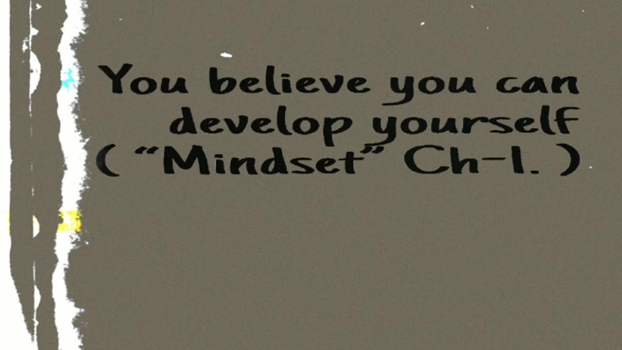Motivation | “Mindset” | Books | Reading books
