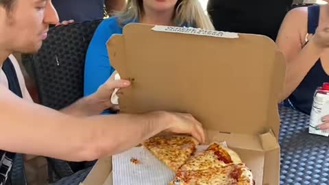 HER FACE WAS PRICELESS!! 😱😂🍕 (For Entertainment Purposes Only)