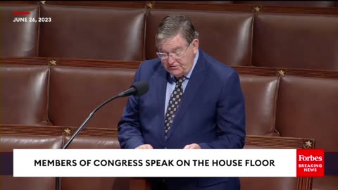Living Literally On A Knifes Edge- Michael Burgess Promotes Appropriations Bills To Secure Border