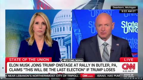 Musk said 'Bring. It. On.' to the following fast Democrat clip on CNN