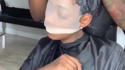 Funny Hair Cutting || Oddly Satisfying video