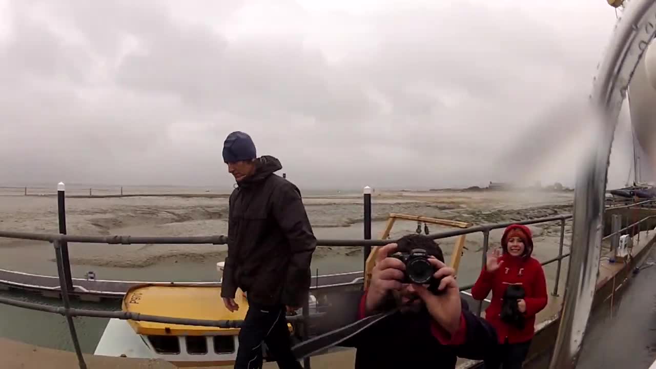 Mark Clark Portrush with a 360 camera mount 2013 to 2016.