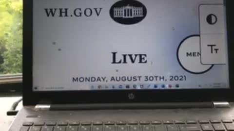 Live from the White House President Joseph Biden