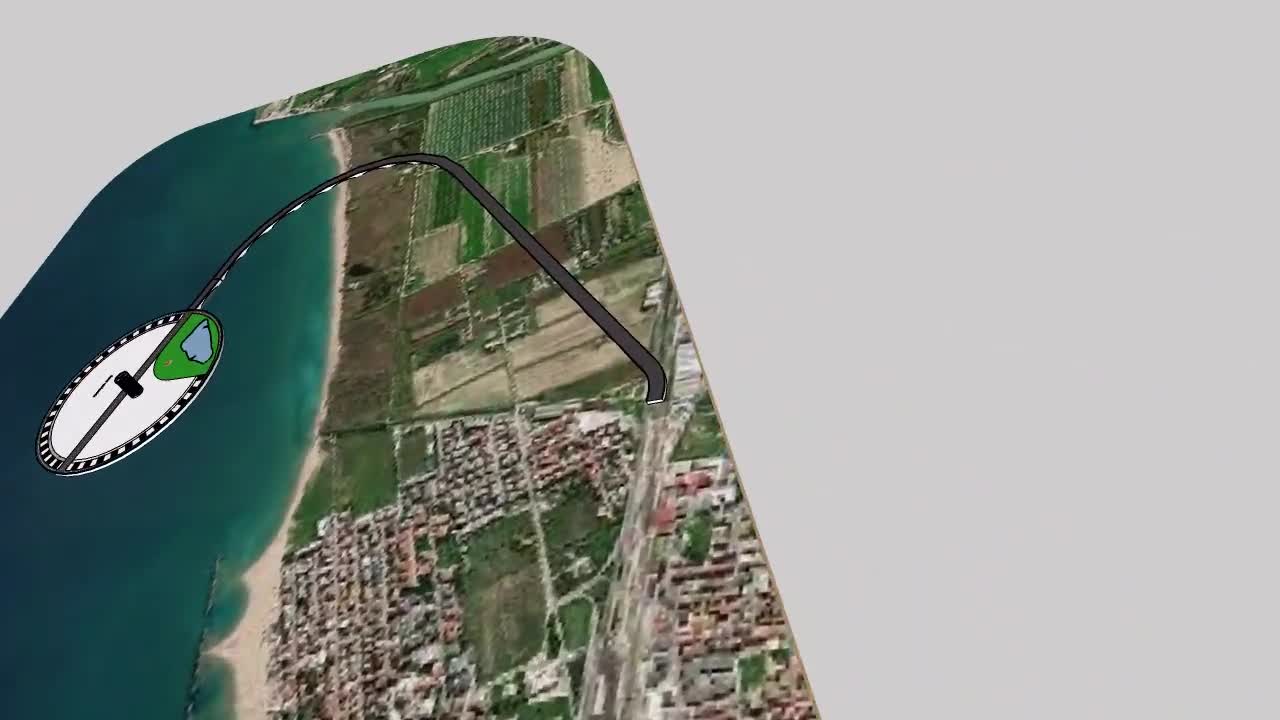 Isola galleggiante Resort e abitazioni San benedetto