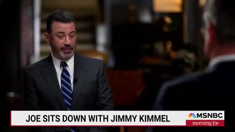 Jimmy Kimmel is Afraid of Trump 2.0